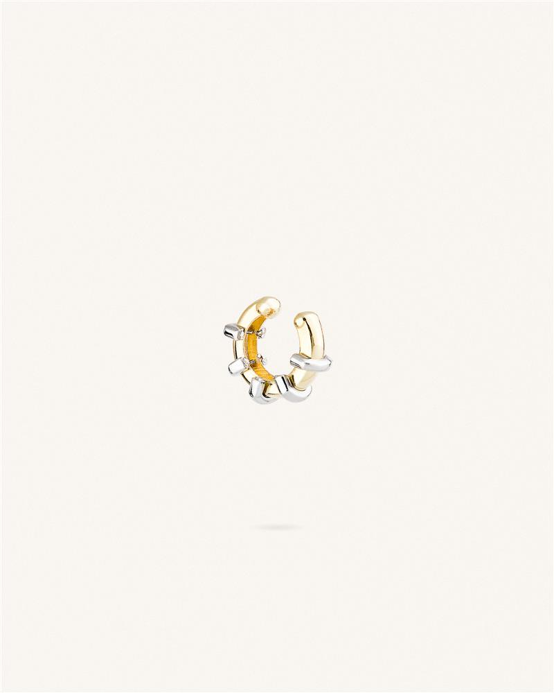 Σκουλαρίκι Ear Cuff Χρυσό Sterling Sliver 925
