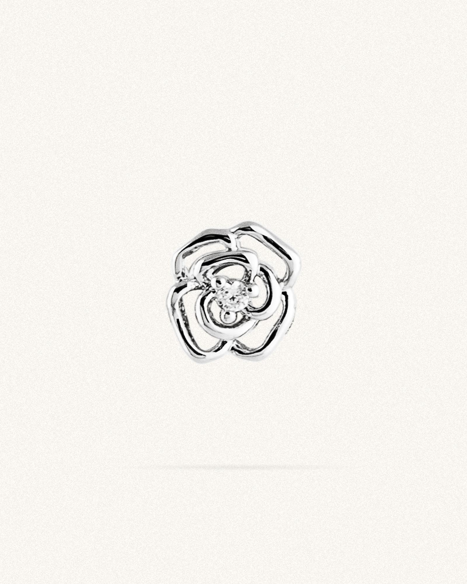 Σκουλαρίκι Καρφωτό Rose Stud