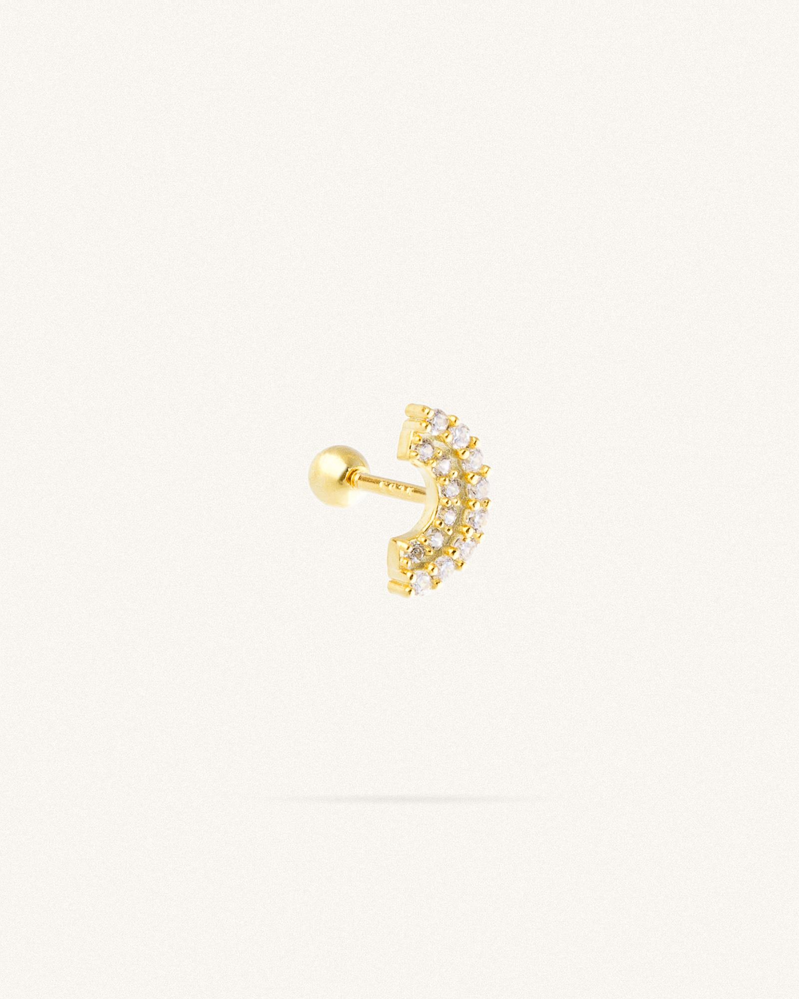 Σκουλαρίκι Καρφωτό Sterling Silver 925 Sati