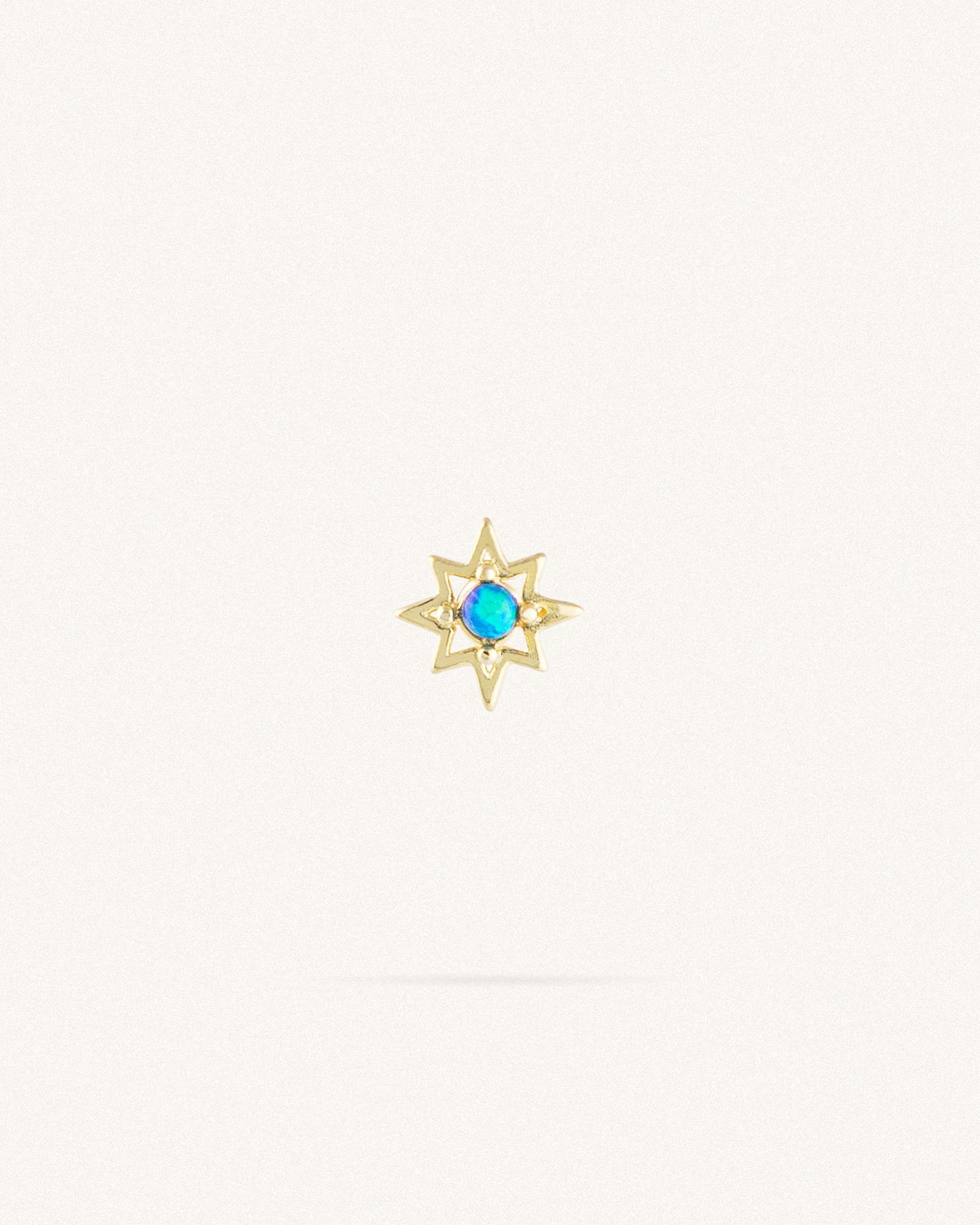 Σκουλαρίκι Καρφωτό Sterling Silver 925 Stary