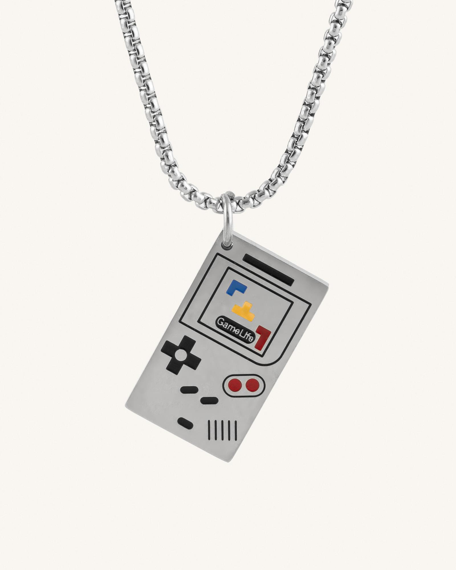 Κολιέ Ανδρικό Με Game Boy