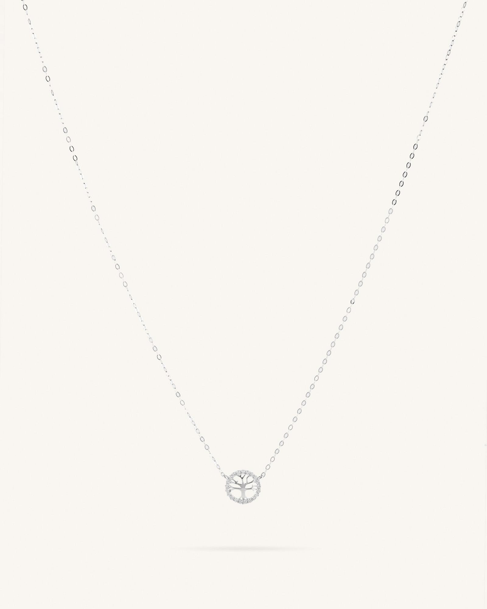 Κολιέ Δέντρο Της Ζωής Sterling Silver 925 Eternal Tree