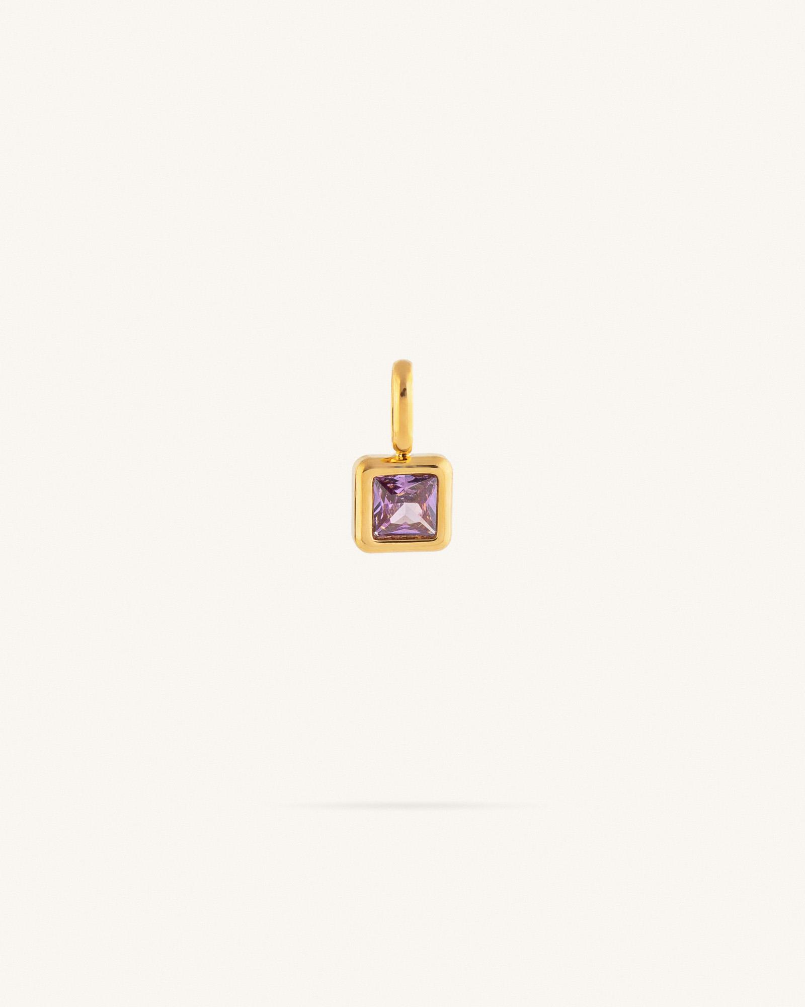 Charm Birthstone Φεβρουάριος