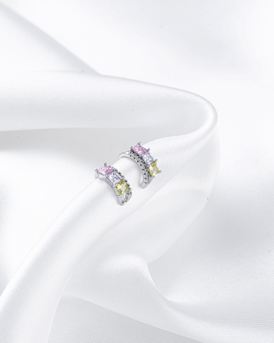 Ear Cuffs Rilio Pastel Multicolour