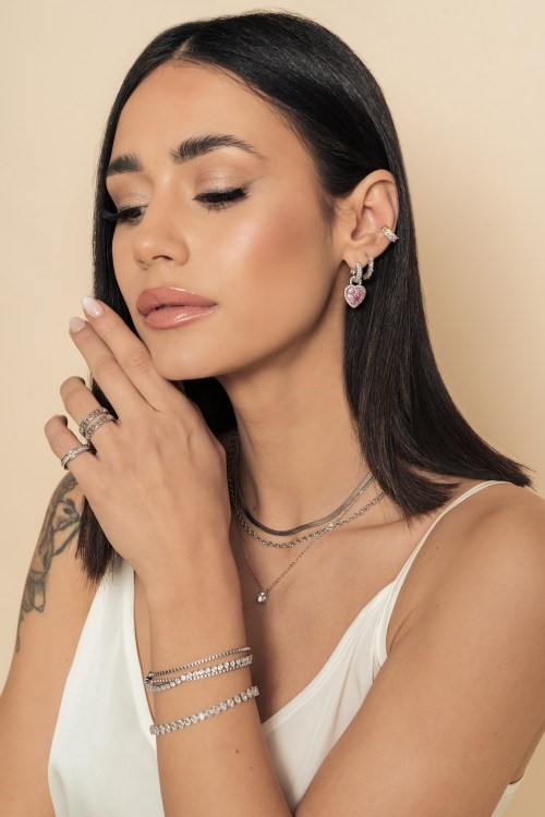 Ear Cuffs Rilio Pastel Multicolour