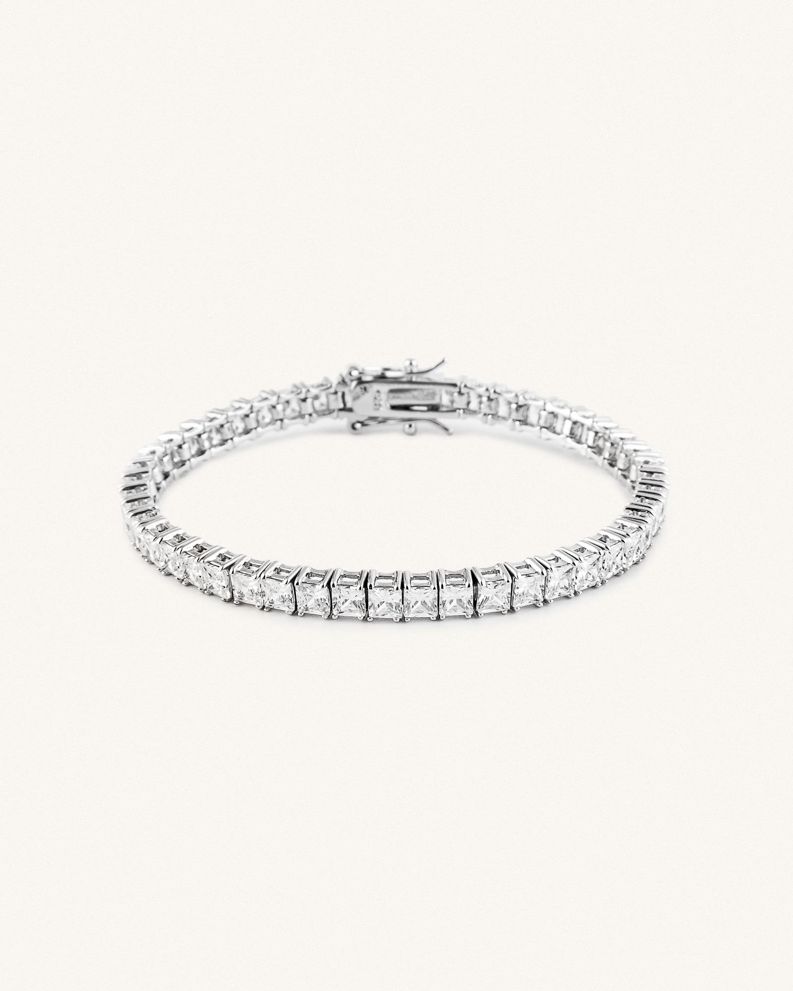 Βραχιόλι Ριβιέρα Sterling Silver 925 Vickie (17.5 cm)