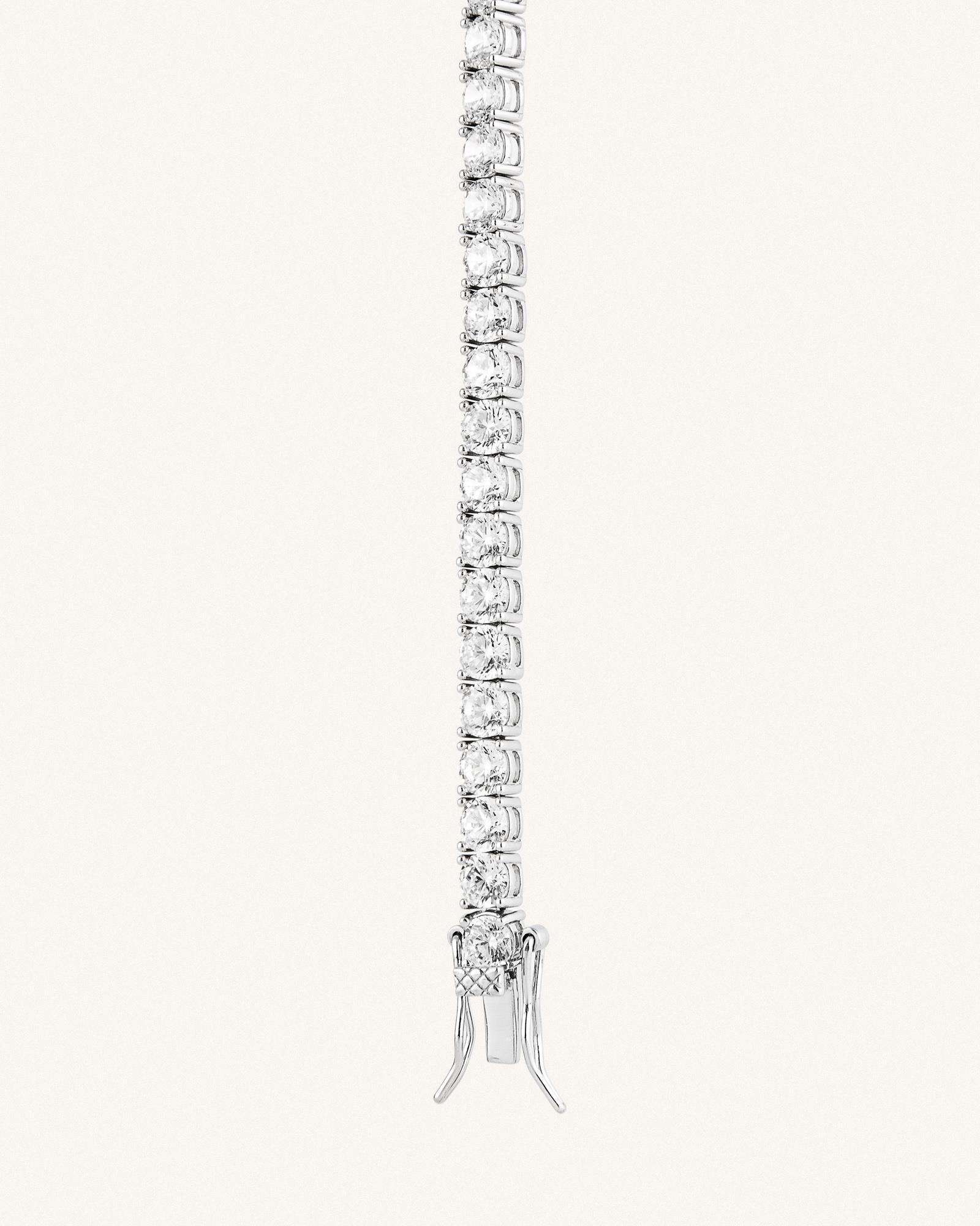 Βραχιόλι Ριβιέρα Sterling Silver 925 Diana (16.5 cm)