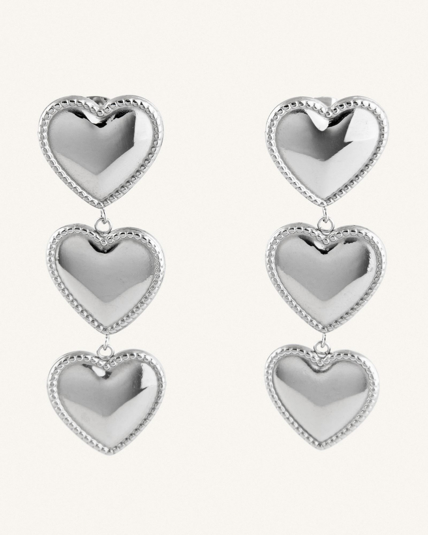 Σκουλαρίκια Με Καρδιές Willa Hearts