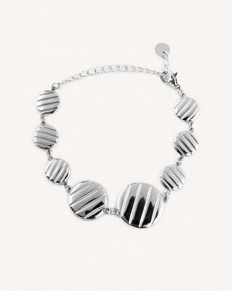 Βραχιόλι Αλυσίδα Ribbed Elvira