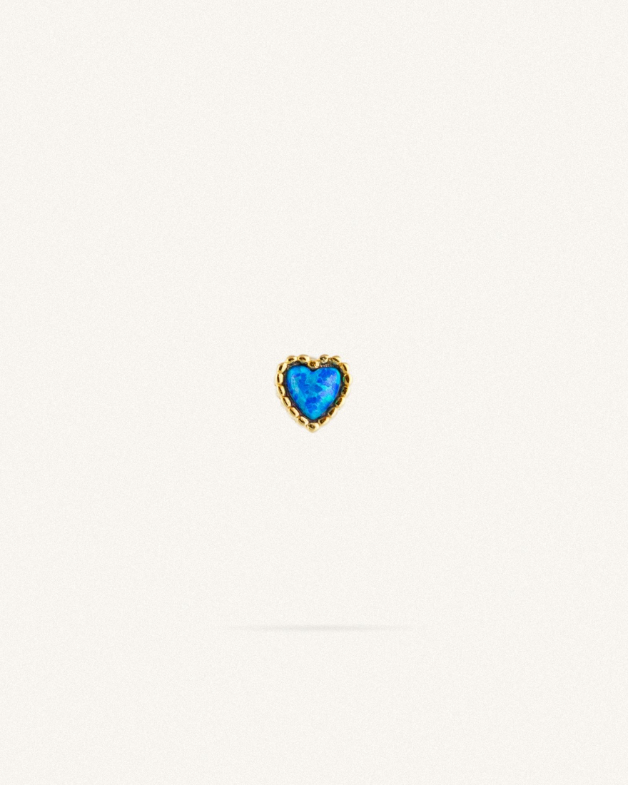 Σκουλαρίκι Καρφωτό Sterling Silver 925 Light Heart