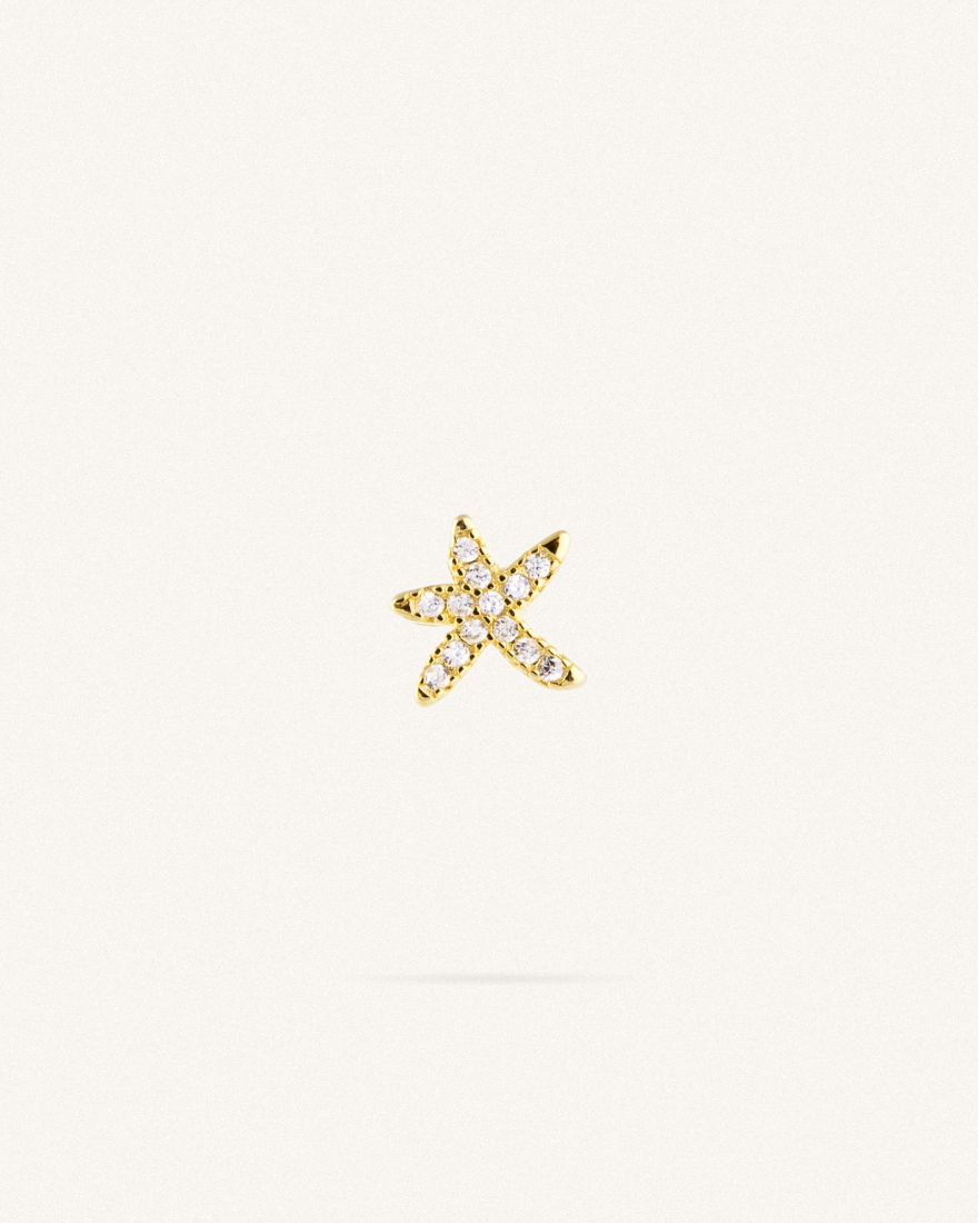 Σκουλαρίκι Καρφωτό Sterling Silver 925 Sterf