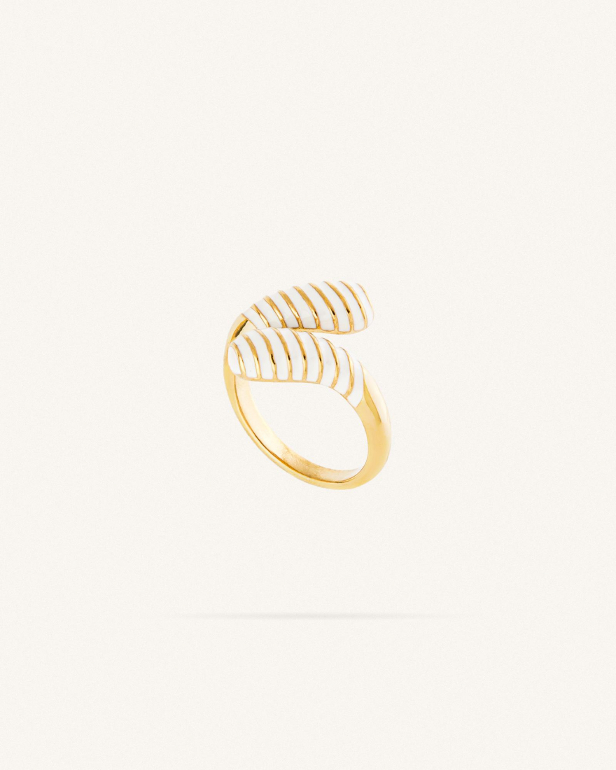 Δαχτυλίδι Ribbed Ema
