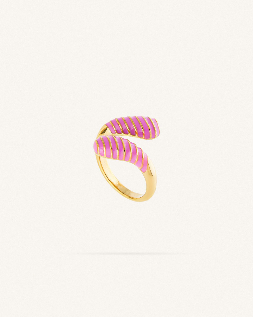 Δαχτυλίδι Ribbed Ema