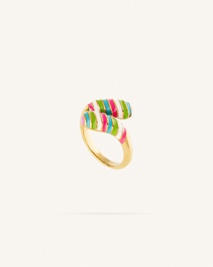 Δαχτυλίδι Ribbed Ema