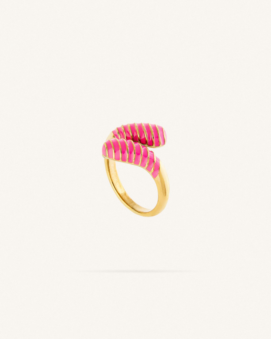Δαχτυλίδι Ribbed Ema
