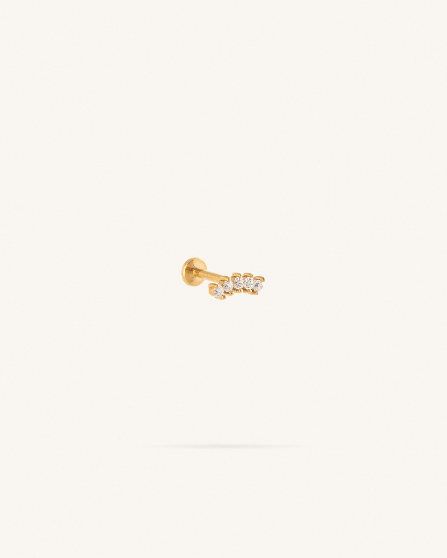 Σκουλαρίκι Καρφωτό Smoke
