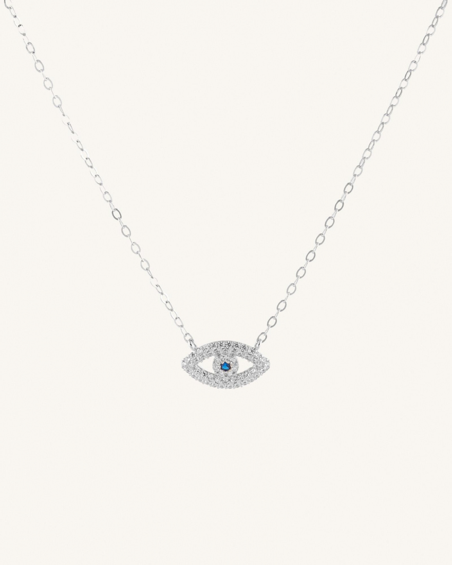 Κολιέ Με Ματάκι Sterling Silver 925 Minora