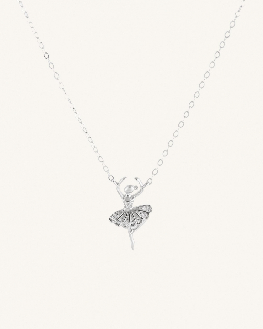 Κολιέ Μπαλαρίνα Sterling Silver 925 Ballerina