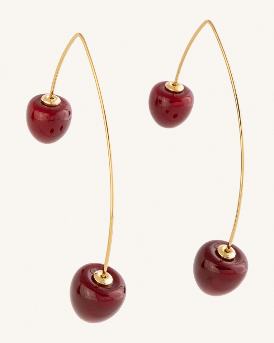 Σκουλαρίκια Κρεμαστά Dropping Cherry