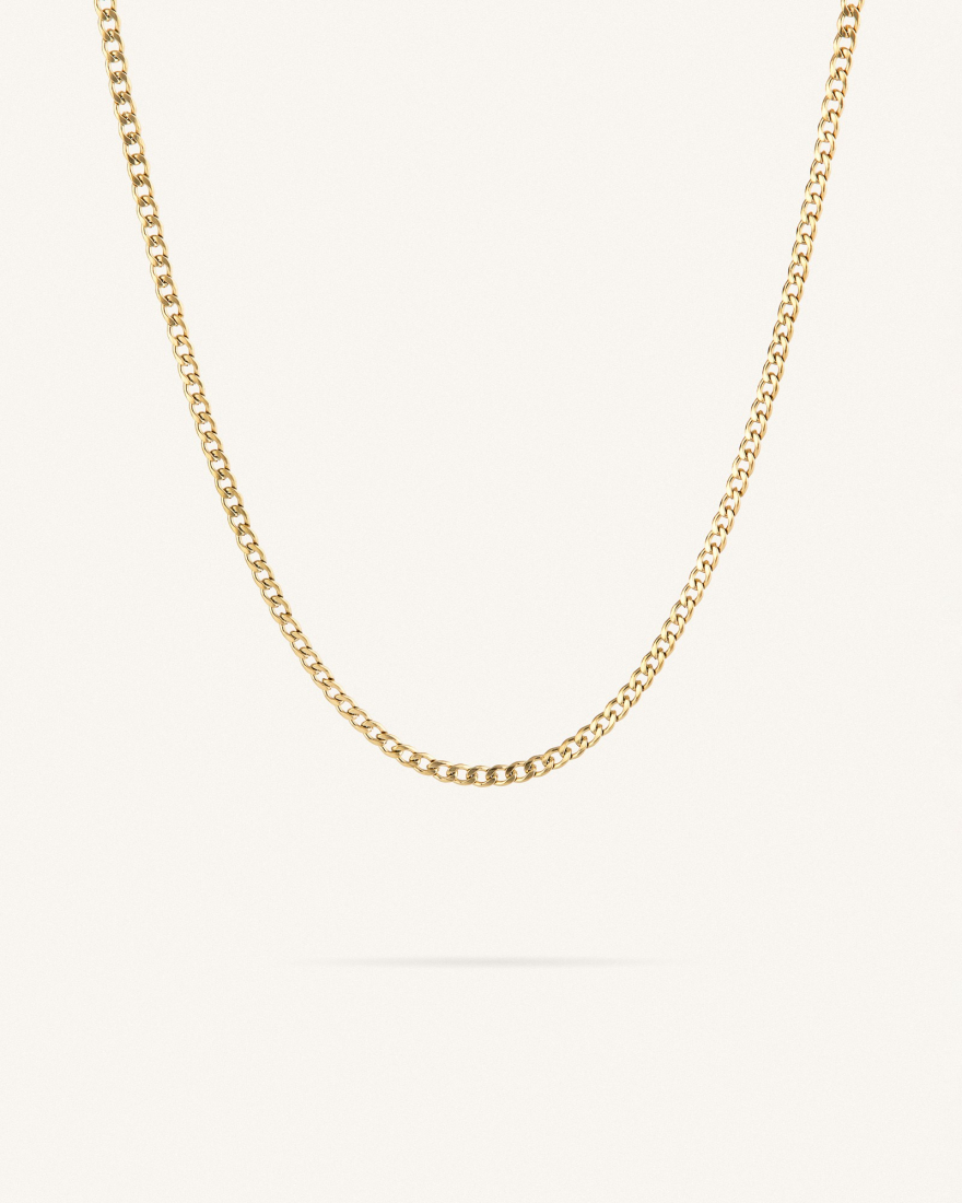 Κολιέ Αλυσίδα Λαιμού Basic 0,4 cm