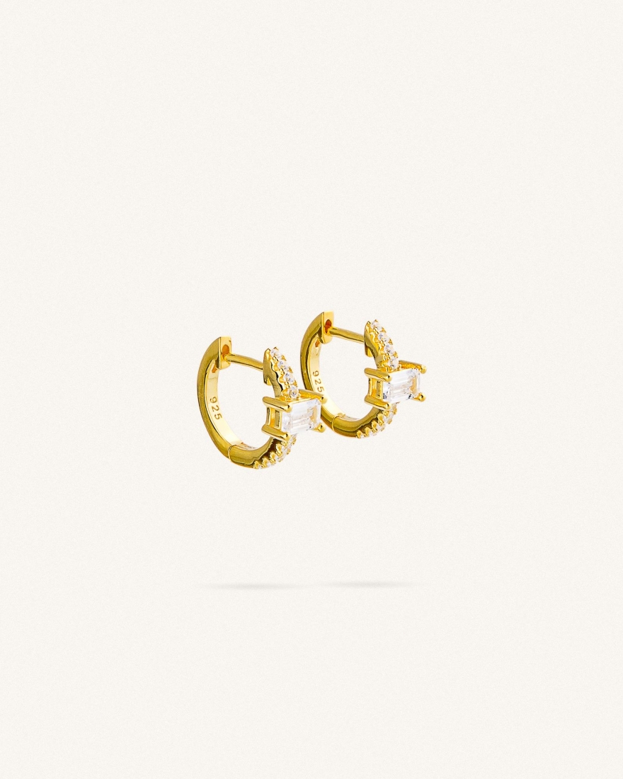 Σκουλαρίκια Κρίκοι Sterling Silver 925 Sophia