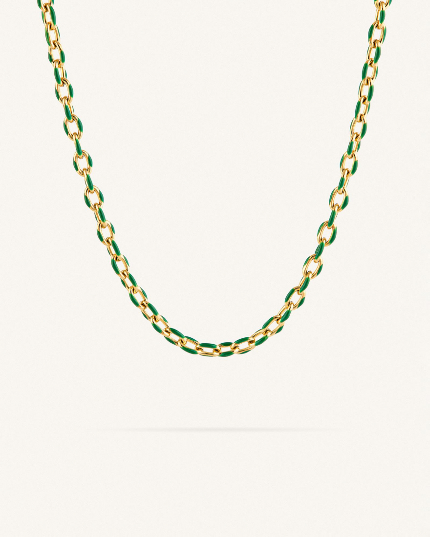 Κολιέ Αλυσίδα Wave Chain